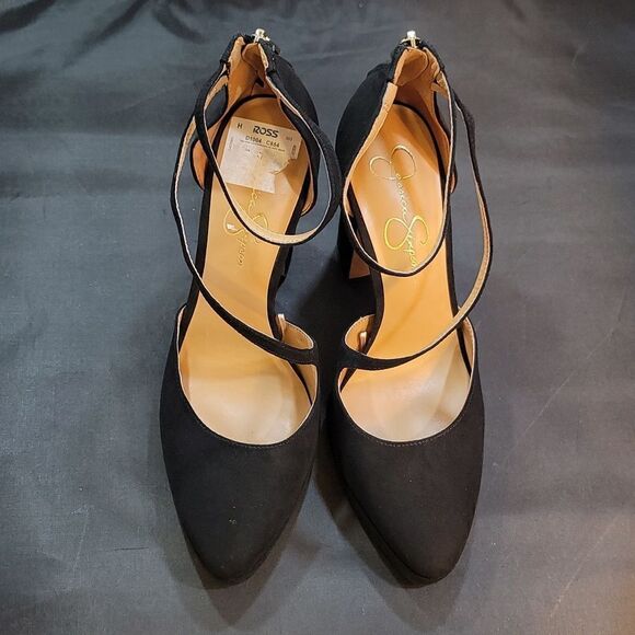 BRAND NEW JESSICA SIMPSON SUEDE STILETTOS PUMP - Picture 2 of 15